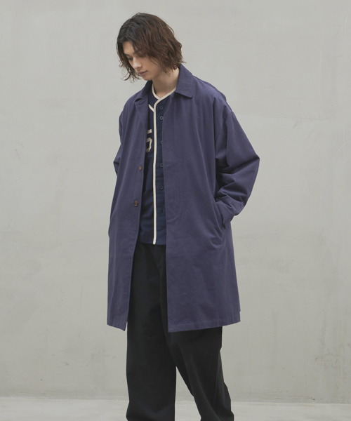 ステンカラーコート