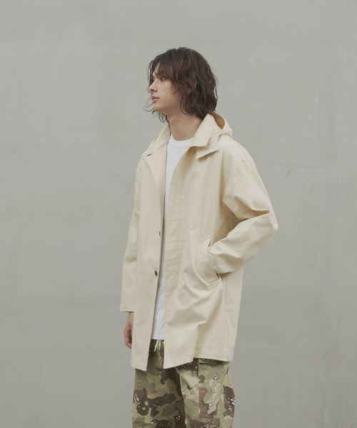 ステンカラーコート